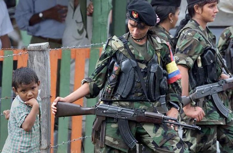 Las armas de las FARC y Clíver Alcalá
