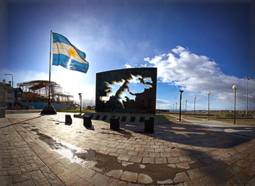 Monumento a las Malvinas, Cancillería Argentina