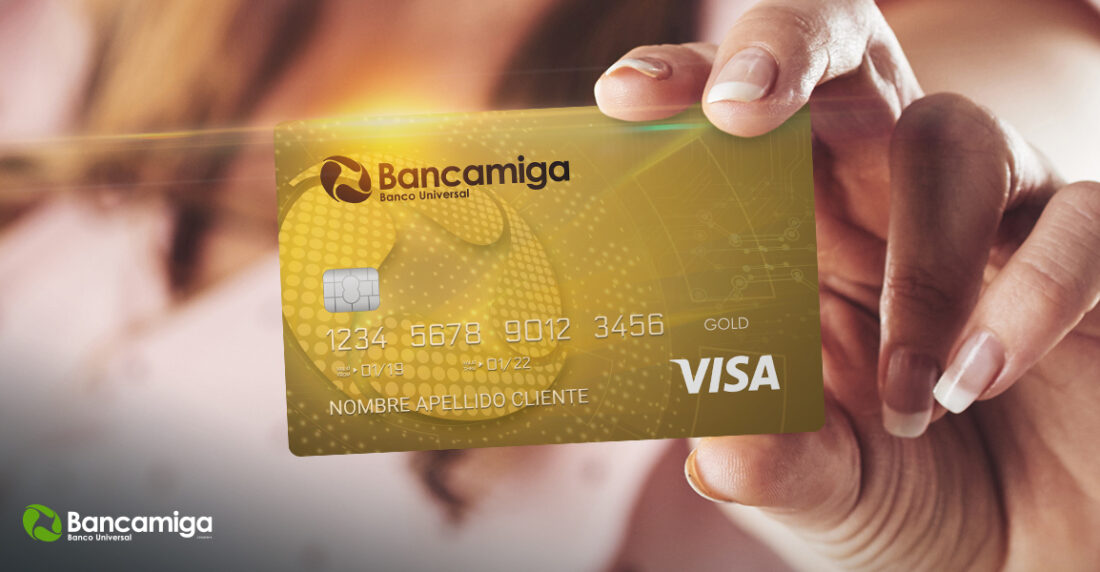 Tarjeta de crédito Visa de Bancamiga
