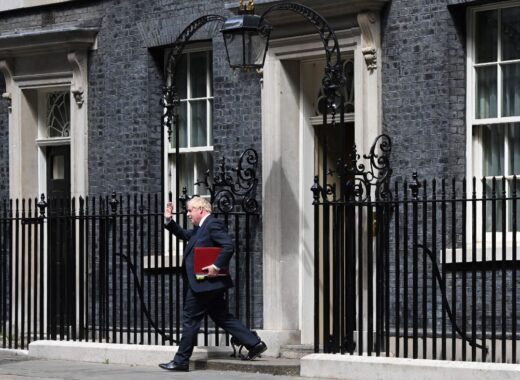 Boris Johnson destronado por los escándalos AFP