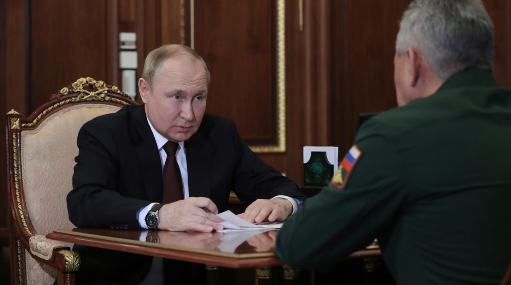 Putin eleva el tono y amenaza a Occidente. FOto. Pool, via EFE