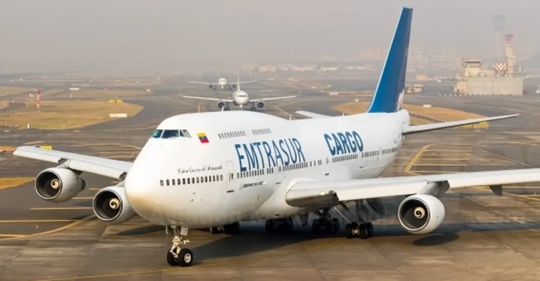 Emtrasur: prioridades Avion venezolano de Emtrasur, filial de Conviasa, preso en Argentina