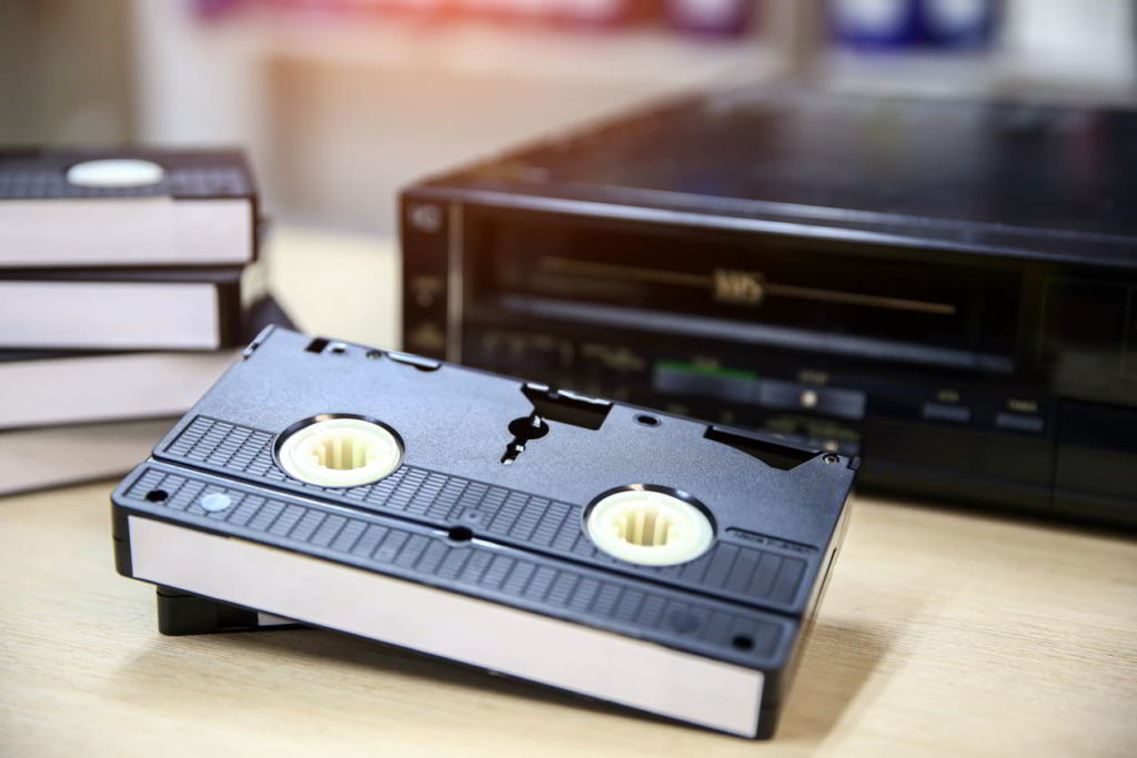 Cinco cintas de vídeo VHS que tienes y se pagan a 20.000 euros