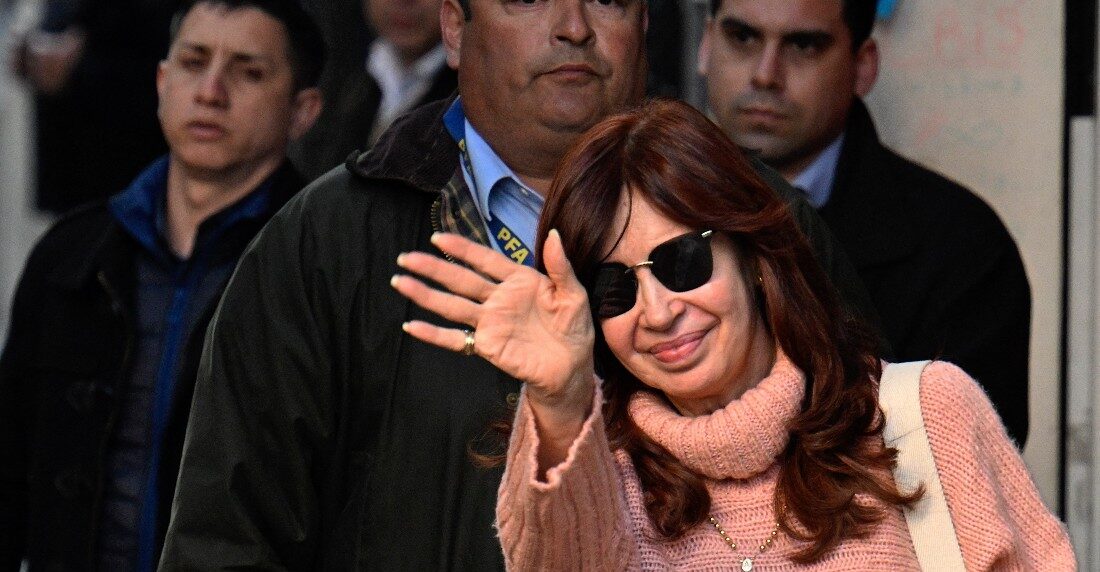 Cristina Kirchner y el famoso atentado AFP