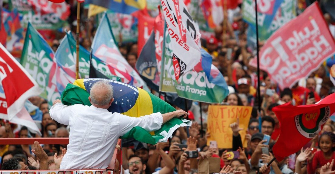Lula en campaña 7 de octubre AFP