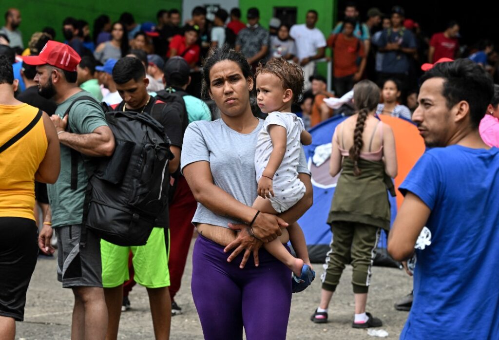 Venezolanos en fuga