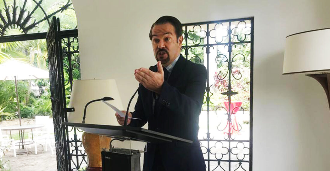 Romain Nadal, embajador de Francia