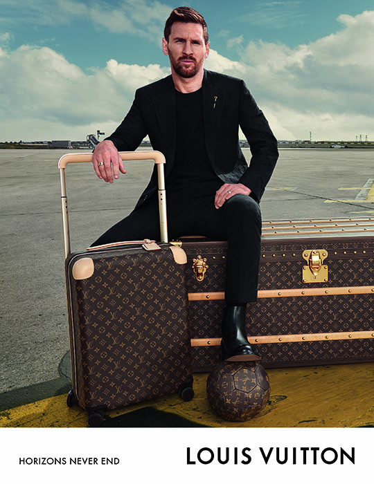 Messi protagoniza nueva campaña de Louis Vuitton