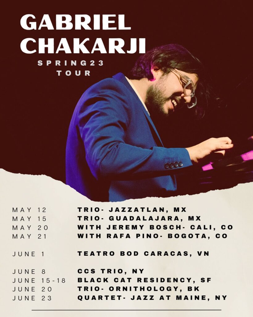 Gabriel Chakarji en gira internacional