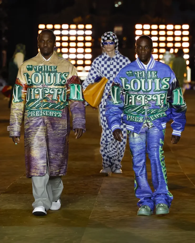 Pharrell Williams debuta para Louis Vuitton: mucho cuadro, mucho