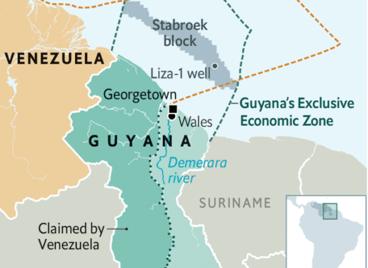Guyana, Esequibo mucho petróleo