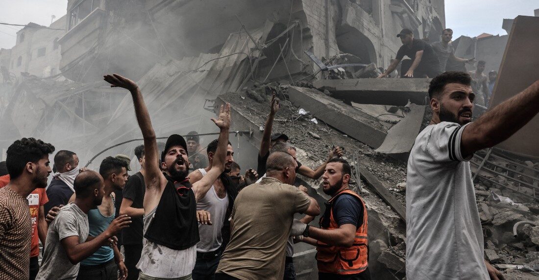 Gaza oct 9 AFP