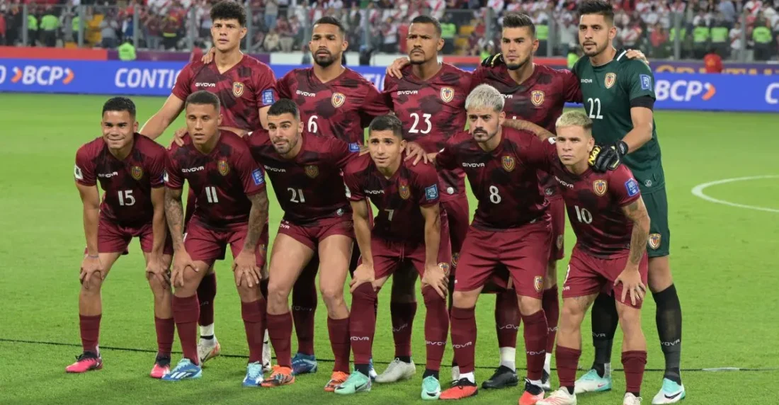 Selección de Venezuela que jugó en Perú
