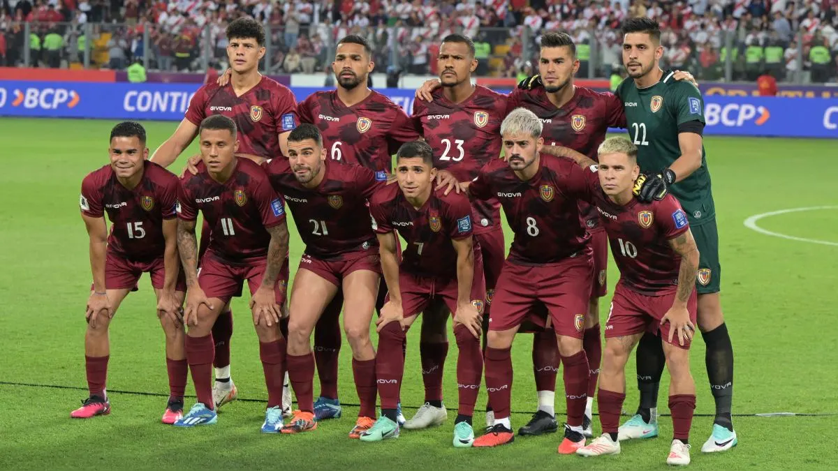 Selección de Venezuela que jugó en Perú