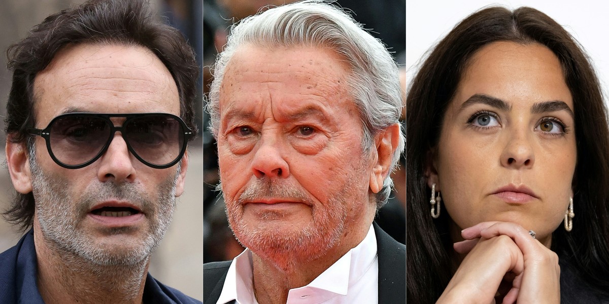 Alain Delon y sus hijos se sacan los trapos al sol | El Estímulo