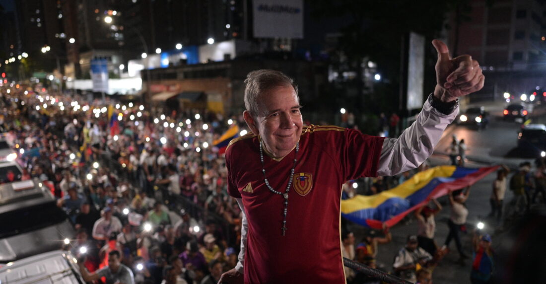 Edmundo González, candidato de la Plataforma Unitaria