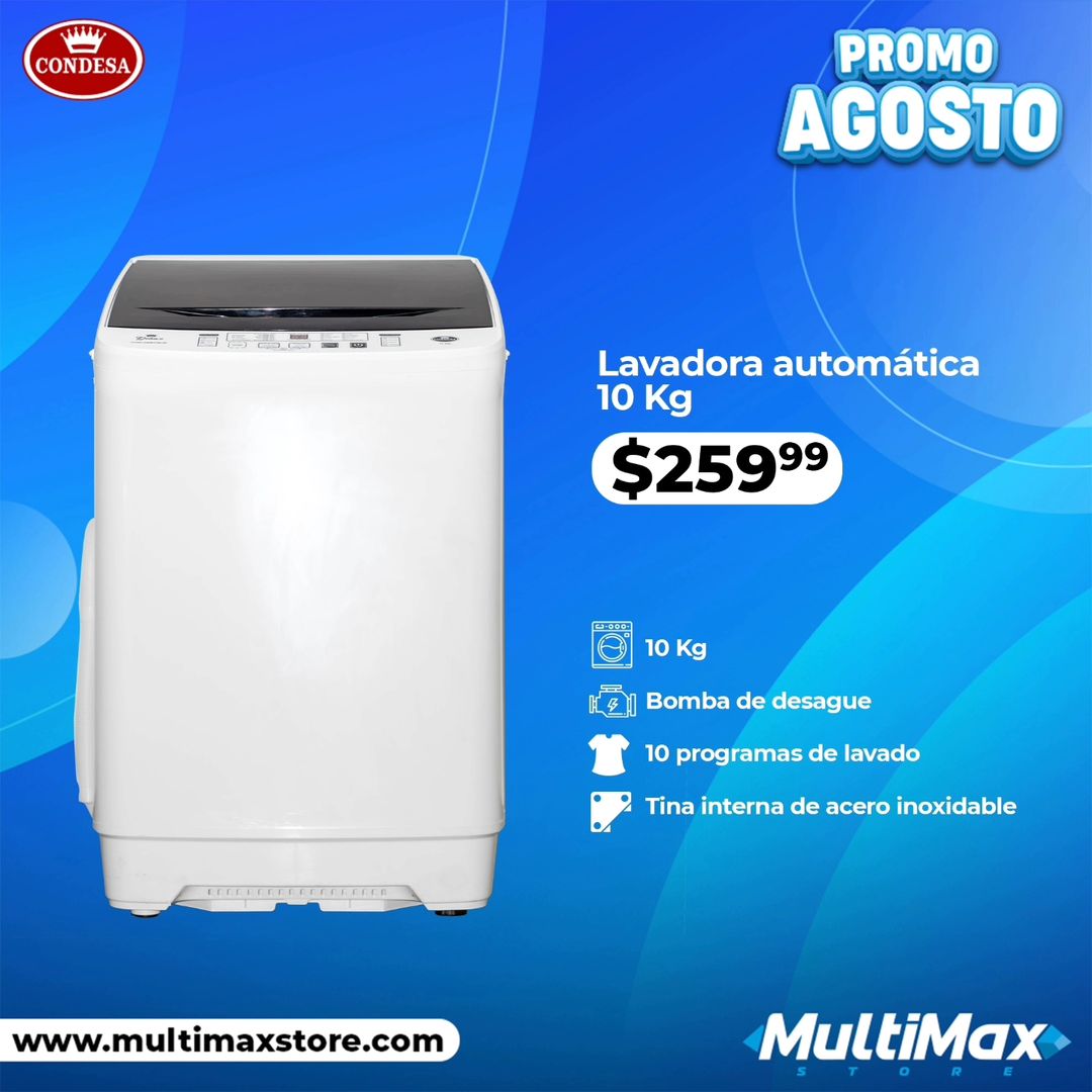 Automatic Washing Machine 10kg