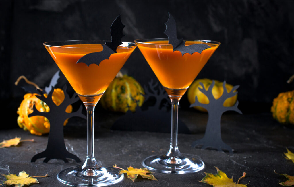 3 cocteles para Halloween    	